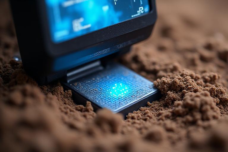 Analisi geologica con strumenti moderni